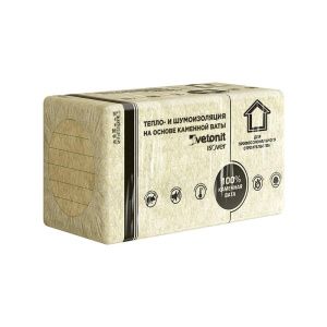 Утеплитель Изовер ФАСАД-Оптима -50/600x1000 (0,15м3/3м2) БАЗАЛЬТ